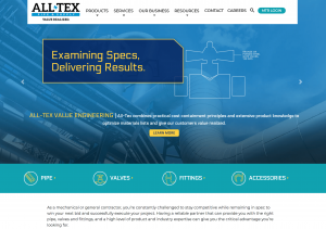 ALLTEX Website Preview